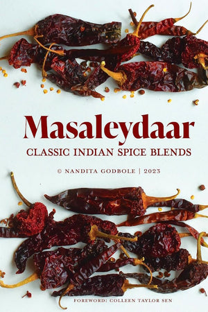 Book cover: Masaleydaar, classic Indian Spice Blends