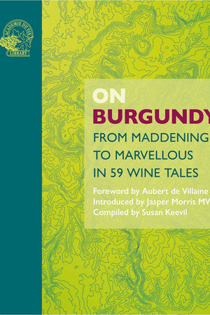 Book cover On Burgundy.
