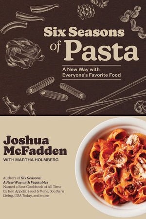 Book cover: Six Seasons of Pasta