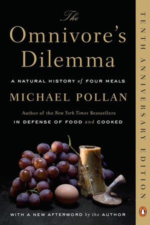 Book Cover: Omnivore's Dilemma: A Natural History of Four Meals (paperback)