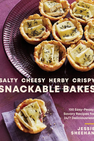Book Cover: Salty Cheesy Herby Crispy Snackable Bakes