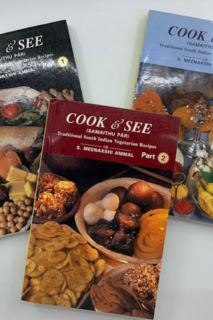 Book covers: Cook and See Volumes 1-3