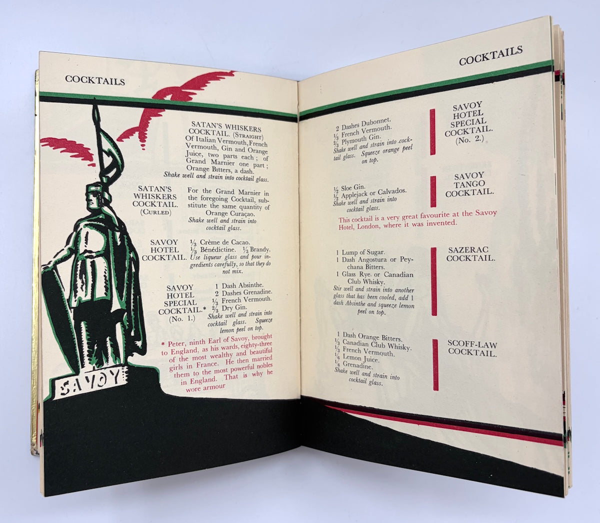 OP: The Savoy Cocktail Book – Kitchen Arts & Letters