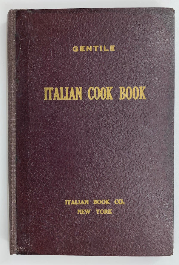 Book cover: Italian Cook Book