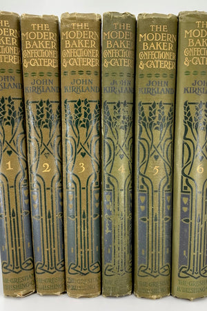 Books: The Modern Baker, Confectioner and Caterer (6 volumes)