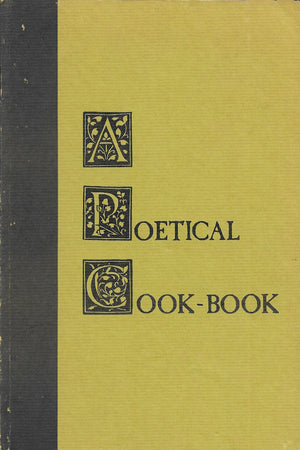 Book cover: A Poetical Cook-Book