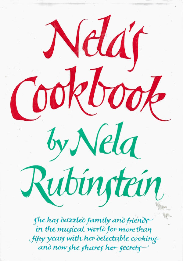Book cover: Nela's Cookbook