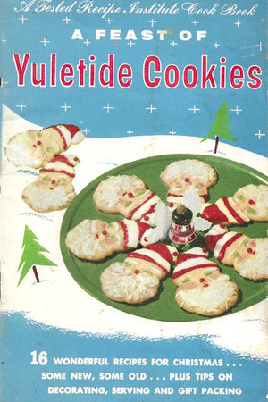 Book cover: A Feast of Yuletide Cookies
