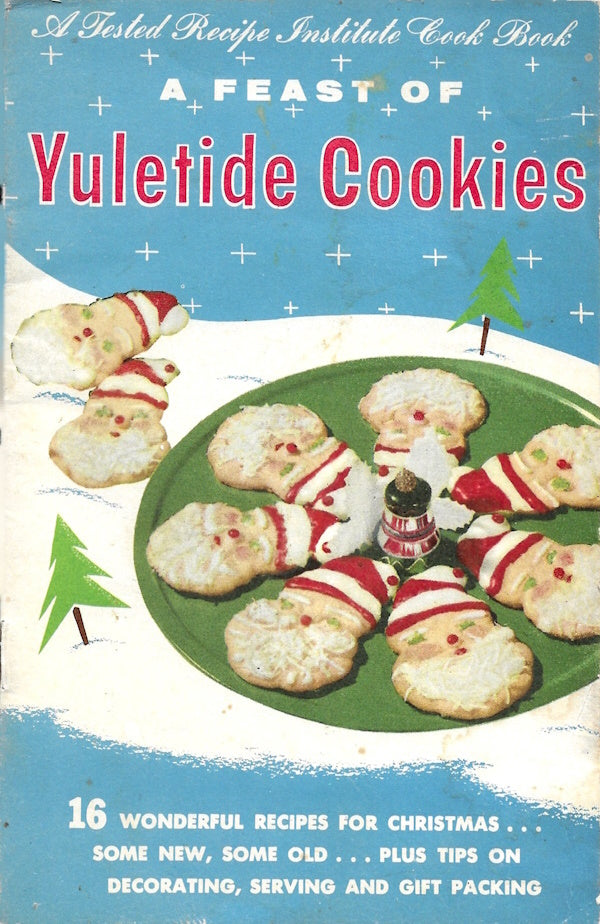 Book cover: A Feast of Yuletide Cookies