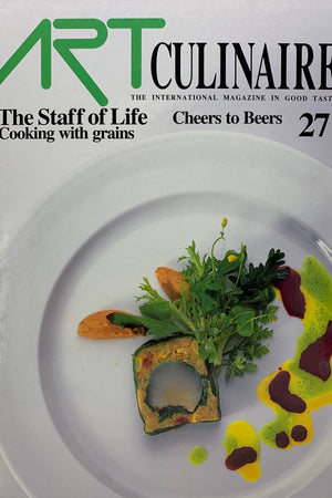Book Cover: OP: Art Culinaire #27