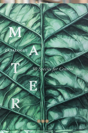 Book Cover: Mater Catalogue: 30 Species for Central (English)