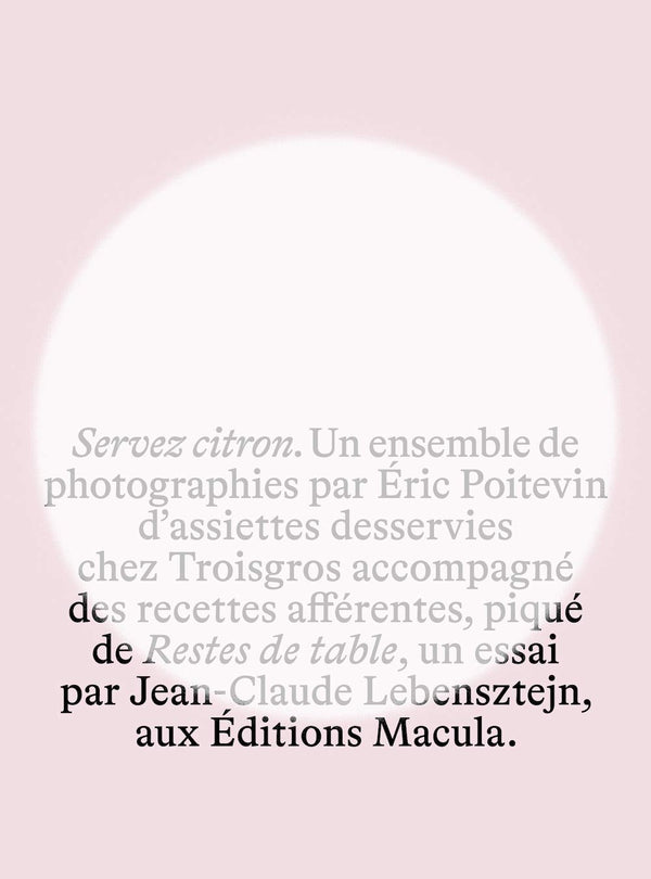 Book Cover: Servez Citron