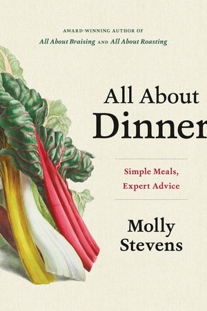 Book cover: All About Dinner