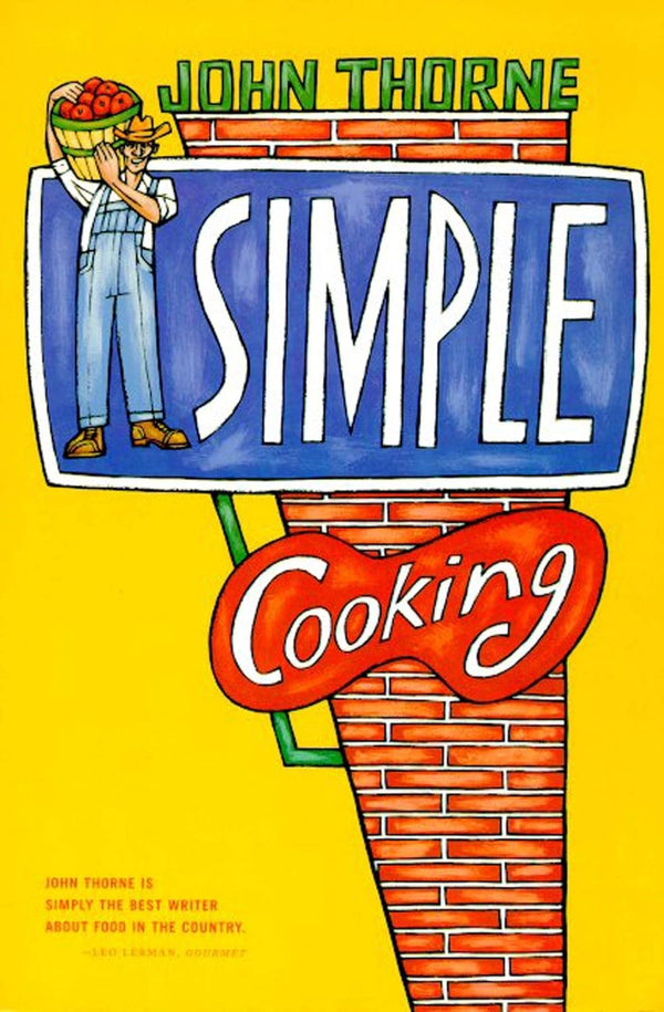Presentation Image: Book Cover - Simple Cooking by John Thorne