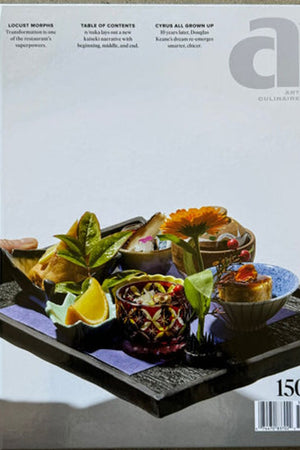 Magazine Cover: Art Culinare 150