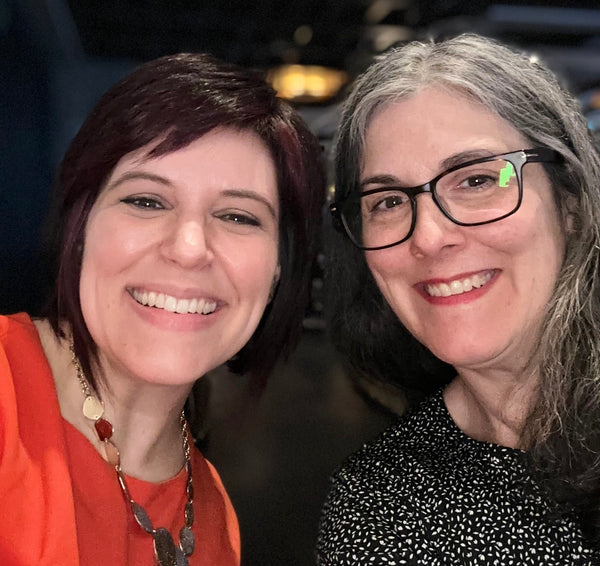 Photo of Lisa Belczyk and Annette Tomei