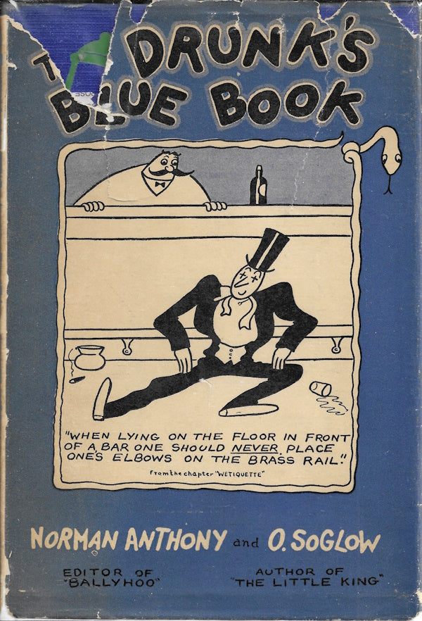 Book cover: The Drunk's Blue Book