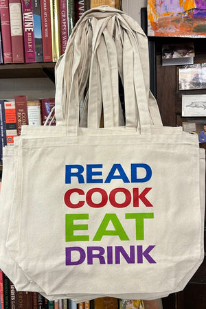 Read Cook Eat Drink Canvas Tote Bag