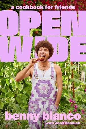 Book Cover: Open Wide:  A Cookbook for Friends