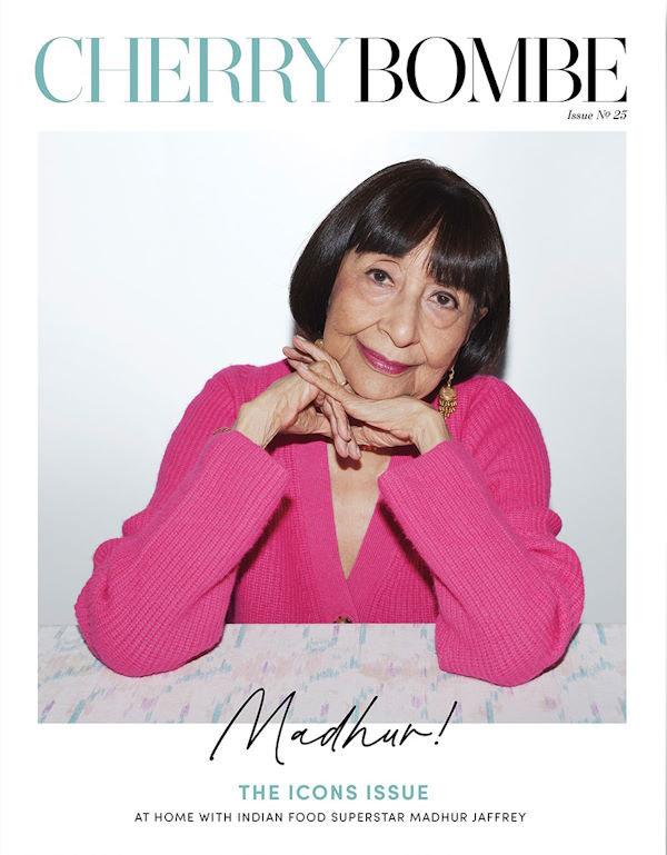 Magazine Cover: Cherry Bombe 25 featuring Madhur Jaffrey