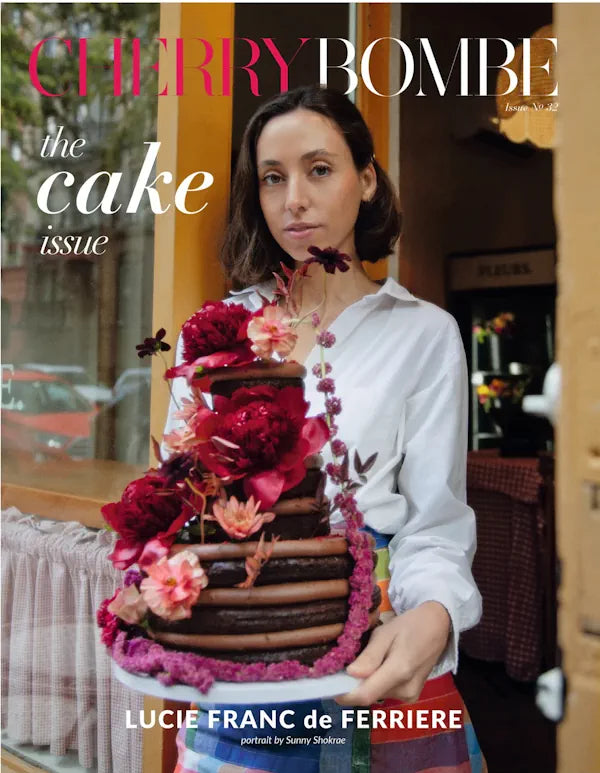 Magazine cover: Cherry Bombe 32 featuring Lucie