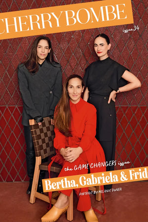 Magazine cover: Cherry Bombe 34,Bertha, Gabriela and Frida