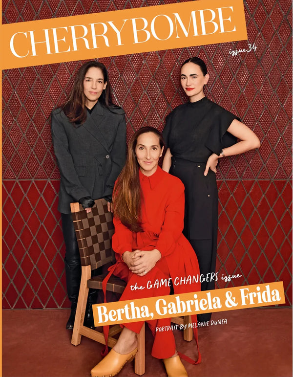 Magazine cover: Cherry Bombe 34,Bertha, Gabriela and Frida