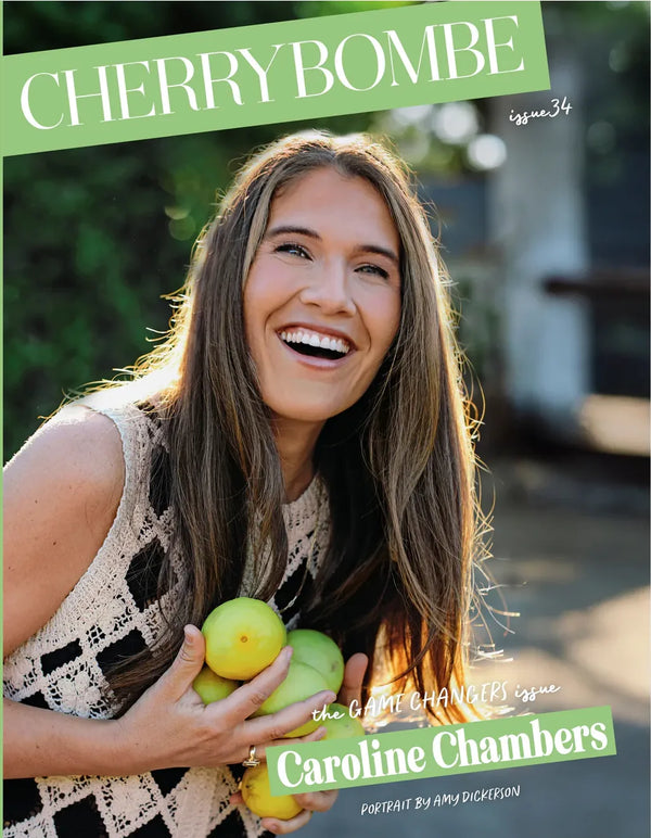 Magazine cover: Cherry Bombe 34 Caroline Chambers