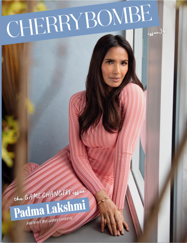 Magazine cover: Cherry Bombe34 Padma Lakshmi