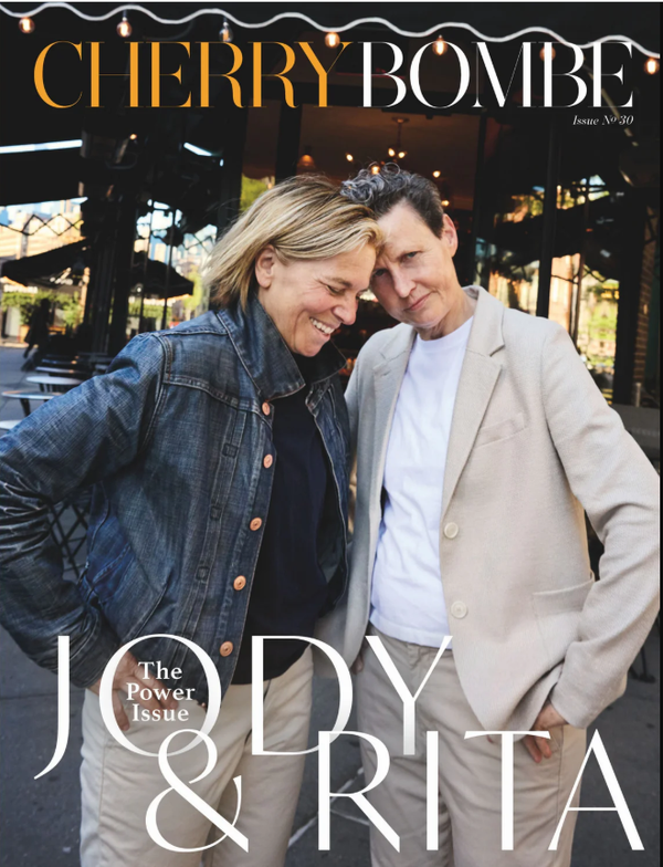 Magazine cover: Cherry Bombe 30 Jody & Rita
