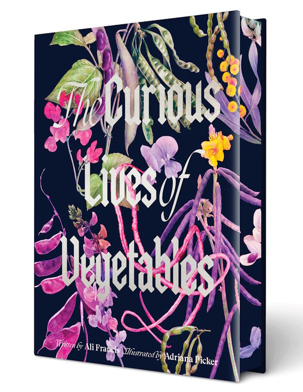 Book cover: The Curious Lives of Vegetables