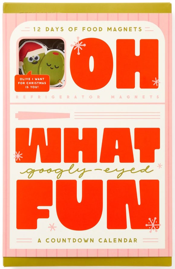 Oh What Googly-Eyed Fun Magnet Countdown Calendar