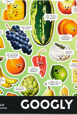 Puzzle box cover: Googly Food
