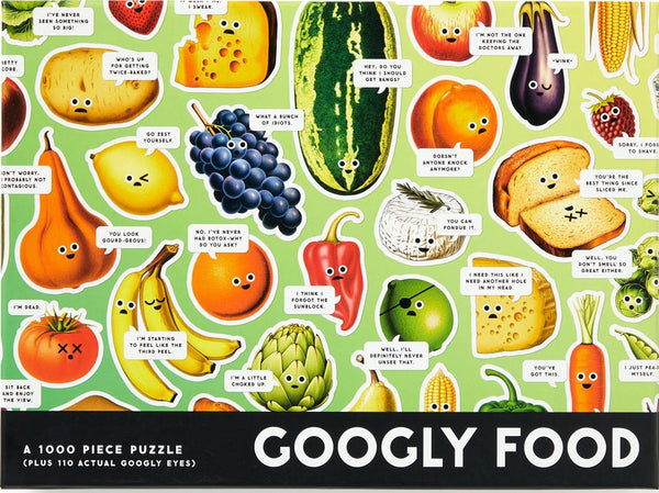 Puzzle box cover: Googly Food