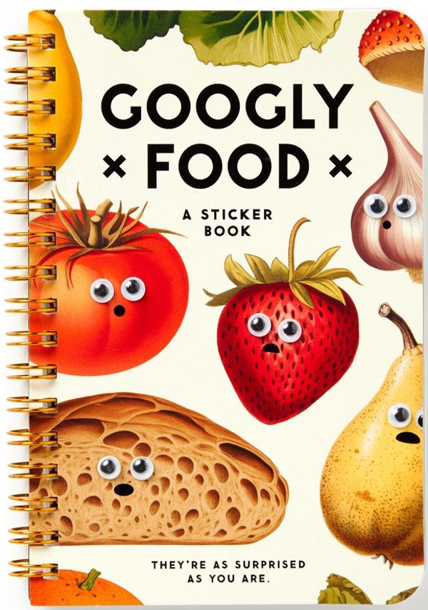 Book Cover: Googly Food Sticker Book