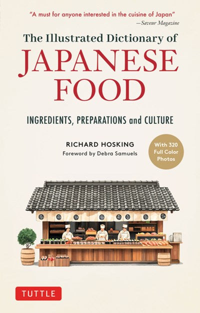 Book cover: The Illustrated Dictionary of Japanese Food