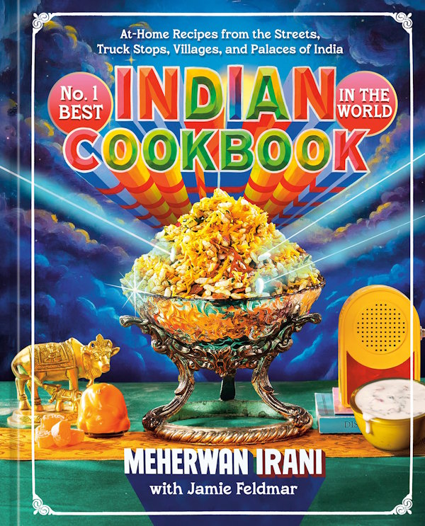 Book cover: No. 1 Best Indian Cookbook in the World