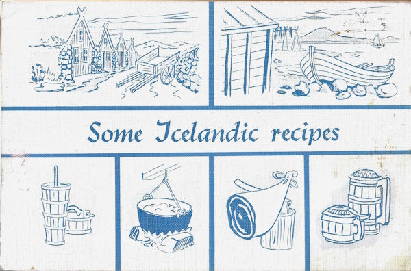 Book cover: Some Icelandic Recipes