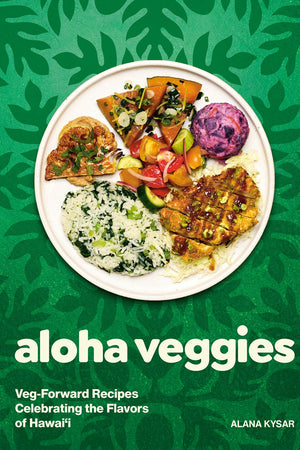 Book cover; Aloha Veggies