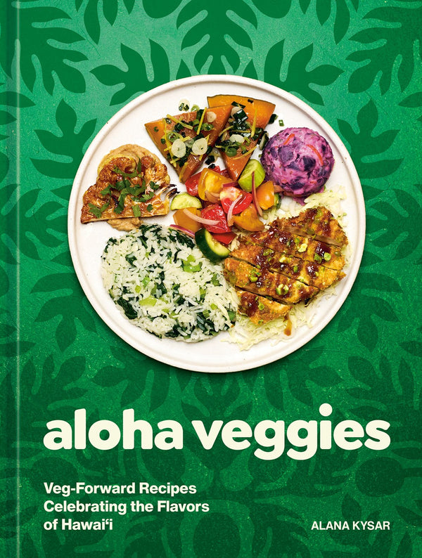 Book cover; Aloha Veggies