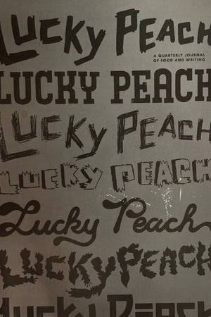 Magazine cover: Lucky Peach #24/25