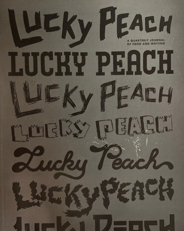 Magazine cover: Lucky Peach #24/25