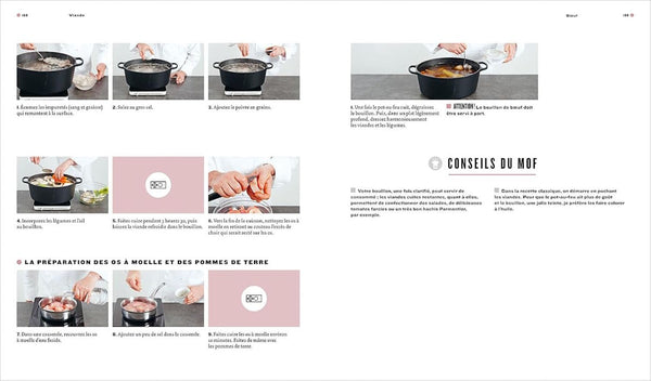 Boucherie, Leçons en Pas à Pas