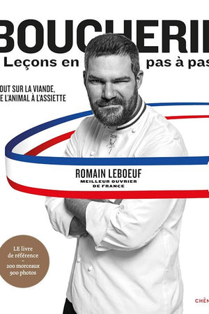 Book cover: Boucherie, lecons en pas a pas