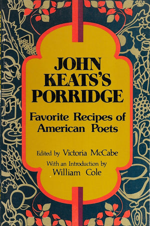 Book cover: John Keats's Porridge