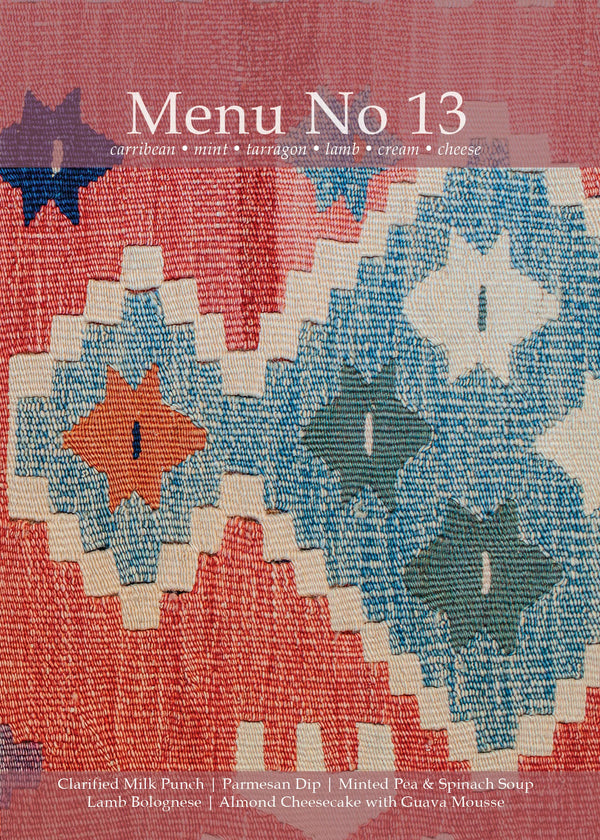 Book cover: Menu No 3