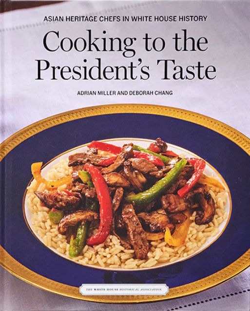 Book cover: Cooking to the President's Taste