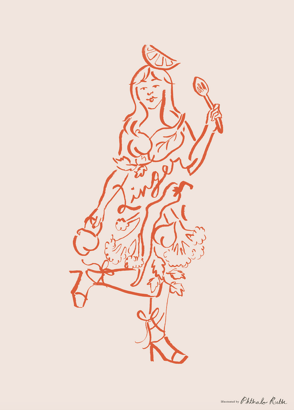 Miss Salad artwork for preorders