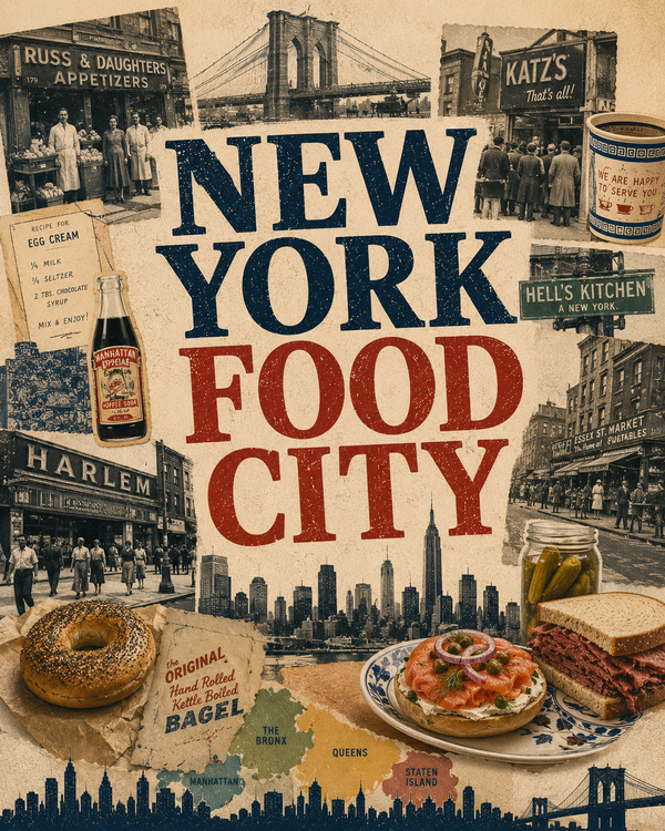 Banner for New York Food City