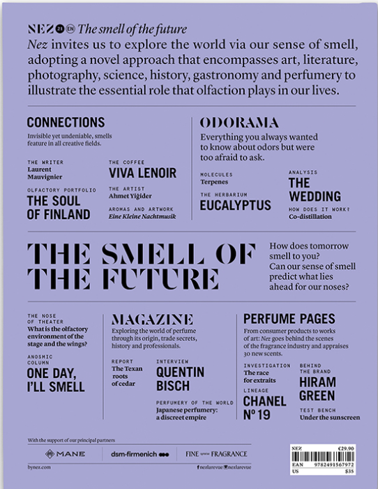 back cover of Nez #21